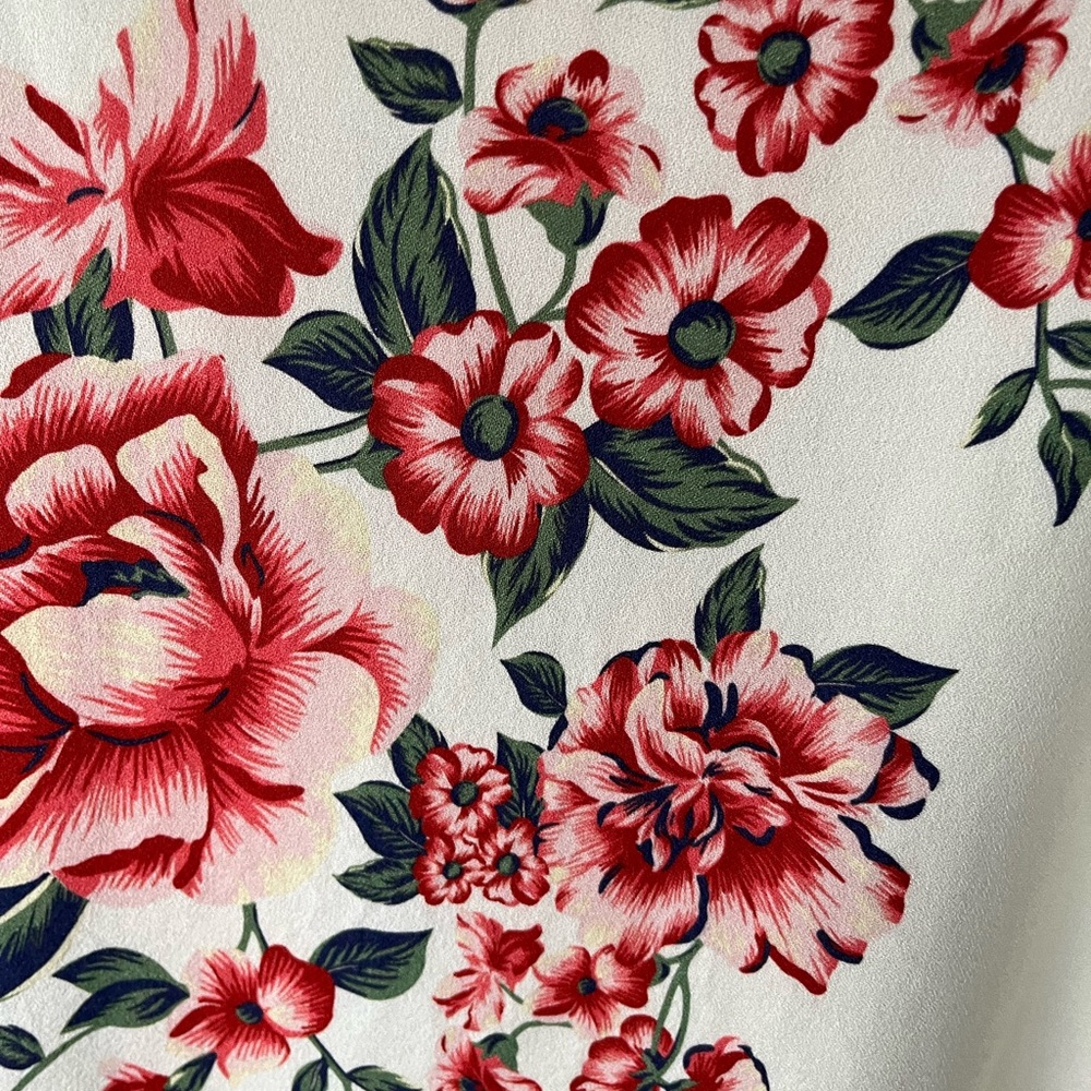 FARM Rio Floral Short Sleeve Blouse - Size S - EUC - Picture 7 of 7